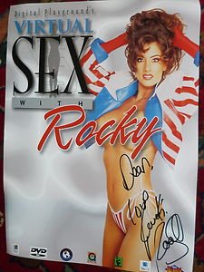 Autographed Photograph Rocky Digital Playground   photo picture