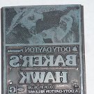 Letterpress Printer Wood Photo-Etch Block Stamp:Baker's Hawk 1976 Clint Walker