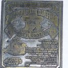 Letterpress Printer Wood Block Stamp:Buffalo Bill & The Indians 1976 Paul Newman