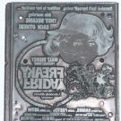 Letterpress Printer Wood Block Stamp:Disney's Freaky Friday 1976 Jodie Foster