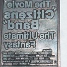 Letterpress Printer Wood  Photo-Etch Block Stamp:Handle With Care,Citizens Band