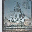Letterpress Printer Wood  Photo-Etch Block Stamp:Twilight's Last Gleaming 1977