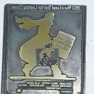 Letterpress Printer Wood Photo-Etch Block Stamp:Next Stop Greenwich Village 1976