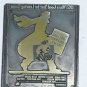 Letterpress Printer Wood Photo-Etch Block Stamp:Next Stop Greenwich Village 1976