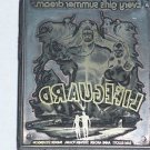 Letterpress Printer Wood Photo-Etch Block Stamp:Lifeguard 1976 Sam Elliott
