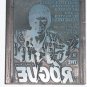 Letterpress Printer Wood Block Photo-Etch Cut Stamp:the Rogue movie 1971