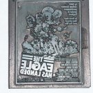 Letterpress Printer Wood Block Photo-Etch Cut Stamp:the Eagle Has Landed,Duvall