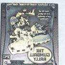 Letterpress Printer Wood Block Photo-Etch Cut Stamp:the Gumball Rally 1976