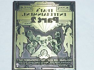 Letterpress Printer Wood Block Photo-Etch Cut Stamp: That's Entertainment Part 2