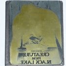 Letterpress Printer Wood Block Photo-Etch Cut Stamp:Creature From Black Lake '76