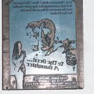 Letterpress Printer Wood Block Photo-Etch Zinc-Cut Stamp:To The Devil A Daughter