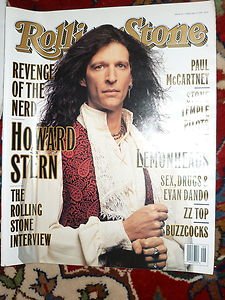 Howard Stern Rolling Stone Magazine 675 February Feb 10th 1994