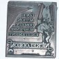Letterpress Printer Wood Block Photo-Etch Stamp: Nickelodeon Peter Bogdanovich