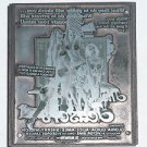 Letterpress Printer Wood Block Photo-Etch Stamp: The Teasers Movie,George Lancer