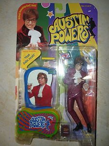 McFarlane Austin Powers Talking Voice Chip Yeah Baby Yeah! 1999 action figure