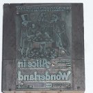 Letterpress Printer Wood Block Photo-Etch Stamp: Alice In Wonderland Bill Osco