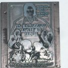 Letterpress Printer Wood Block Photo-Etch Zinc Stamp: Massacre At Central High