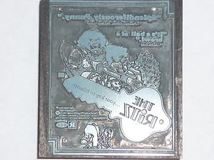 Letterpress Printer Wood Block Photo-Etch Zinc Stamp: The Ritz ,F.Murray Abraham