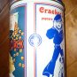 Advertising Tin Cracker Jack Baseball Scene Limited Edition 8x6" 1990