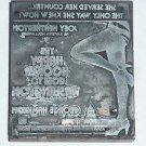 Letterpress Printer Wood Block Photo-Etch Stamp: Happy Hooker Goes To Washington