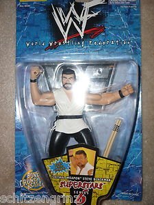 Jakks WWF Lethal Weapon Steve Blackman Superstars Series 6 '98 action figure wwe