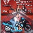 WWF Bump N Bash Motorcycle Steve Austin action figure 1998 Toy Island wwe