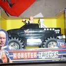 WWF Monster Truck Steve Austin w/ Electronic Sounds and Lights action figure wwe