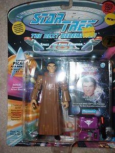 Playmates Star Trek TNG Captain Picard as Romulan 6070/6032 action figure 94
