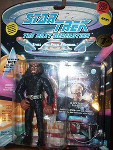Playmates Star Trek TNG Lt Worf Rescue Outfit 6070/6036 action figure 94