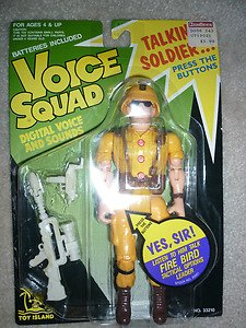 Voice Squad Talking US Army Soldier by Toy Island 1991 action figure