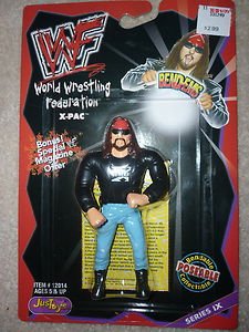 Just Toys WWF Bend-Ems ix X-Pac 123 Kid 98 bendy bendems action figure wwe