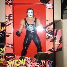 WCW 12" Signature Series black Sting Deluxe Action Figure '90 wwe
