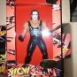 WCW 12" Signature Series black Sting Deluxe Action Figure '90 wwe
