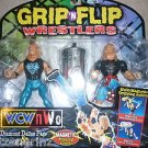 Toy Biz WCW Grip N Flip DDP Diamond Dallas Page & Raven action figure 1999 wwe