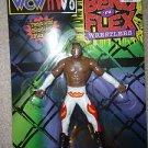 Toy Biz WCW Bend N Flex Bend-Ems Bendy Booker T action figure '99 wwe just toy