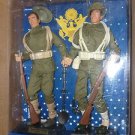 Soldiers of the World WWI Doughboy 1917 & WWII GI 1941 action figure 2 pk Army