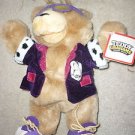 Teddy Grahams Snacks 10" Bear w/ hangtag Applause plush doll action figure 1990