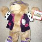 Teddy Grahams Snacks 10" Bear w/ hangtag Applause plush doll action figure 1990