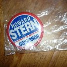 Howard Stern for Governor Button Vintage 1994