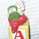 Popeye Wimpy with 4 Hamburgers PVC Action Figure 1989 by KFS