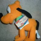 Playskool Pluto 8"  plush doll action figure   1980s