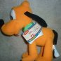 Playskool Pluto 8"  plush doll action figure   1980s