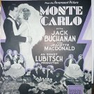 Paramount Monte Carlo '30 Sheet Music Give Me A Moment Please Jeanette MacDonald