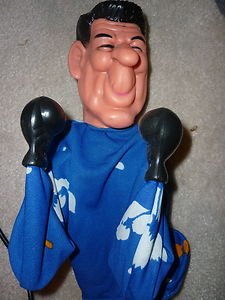 Ronald Reagan 12" Boxing Punching Puppet Toy political