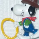 Snoopy as Cowboy PVC Action Figure Approx 3" tall