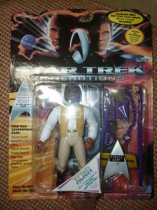 Playmates Star Trek Generations Lt Cdr Worf 19th Century action figure 6910/6931