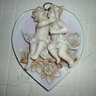 Arnart 9258 Valentine Heart Cherub/Putti/Putto Lovers Porcelain (Homco)