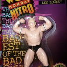 OSFT WCW Monday Nitro Heels Series 1 Hard Rubber Lex Luger Action Figure  wwf