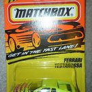 Matchbox Ferrari Testarossa 78 sports 1995 car 1:64 diecast