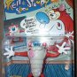 Mattel Ren and Stimpy Bump-A-Riffic Stimpy 1993 action figure
